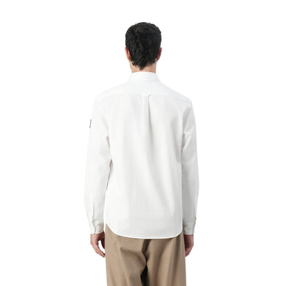 White - Back - Belstaff Mens Cotton Shirt