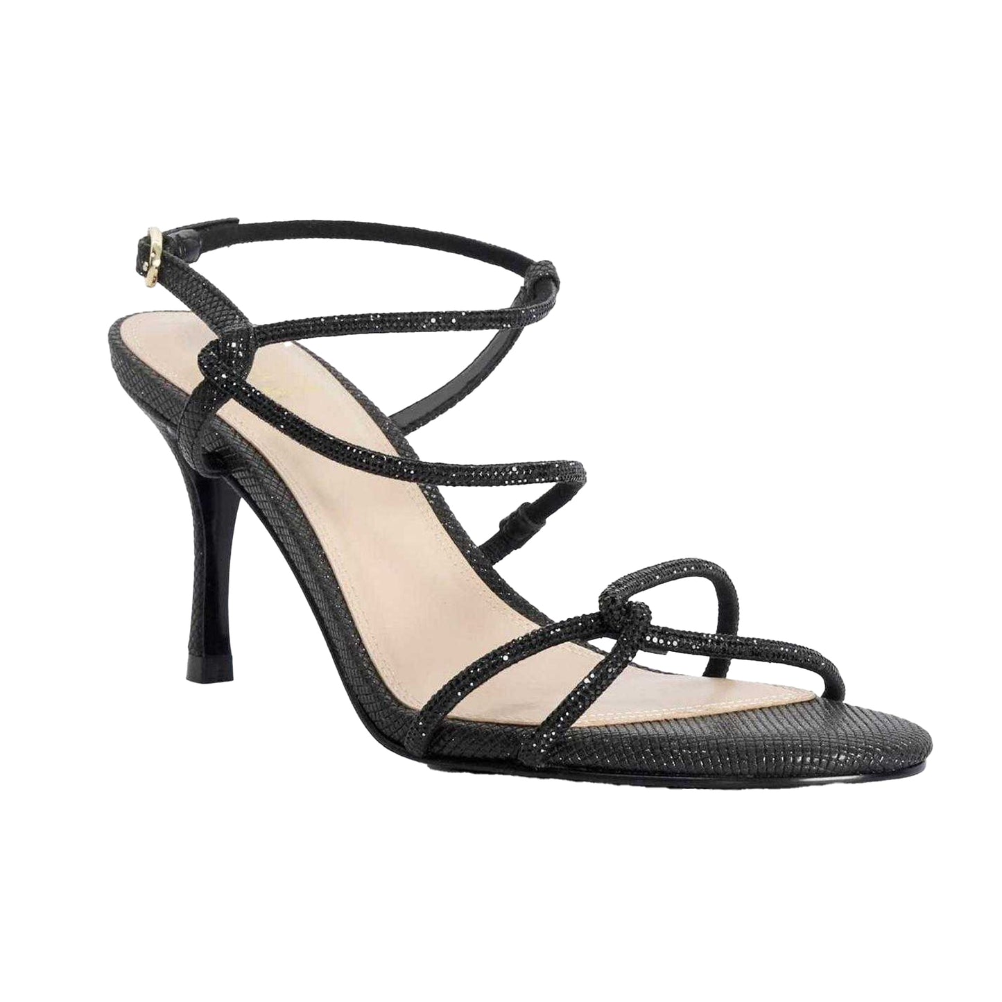 Black - Lifestyle - Dune London Womens-Ladies Milos Strappy Formal Sandals