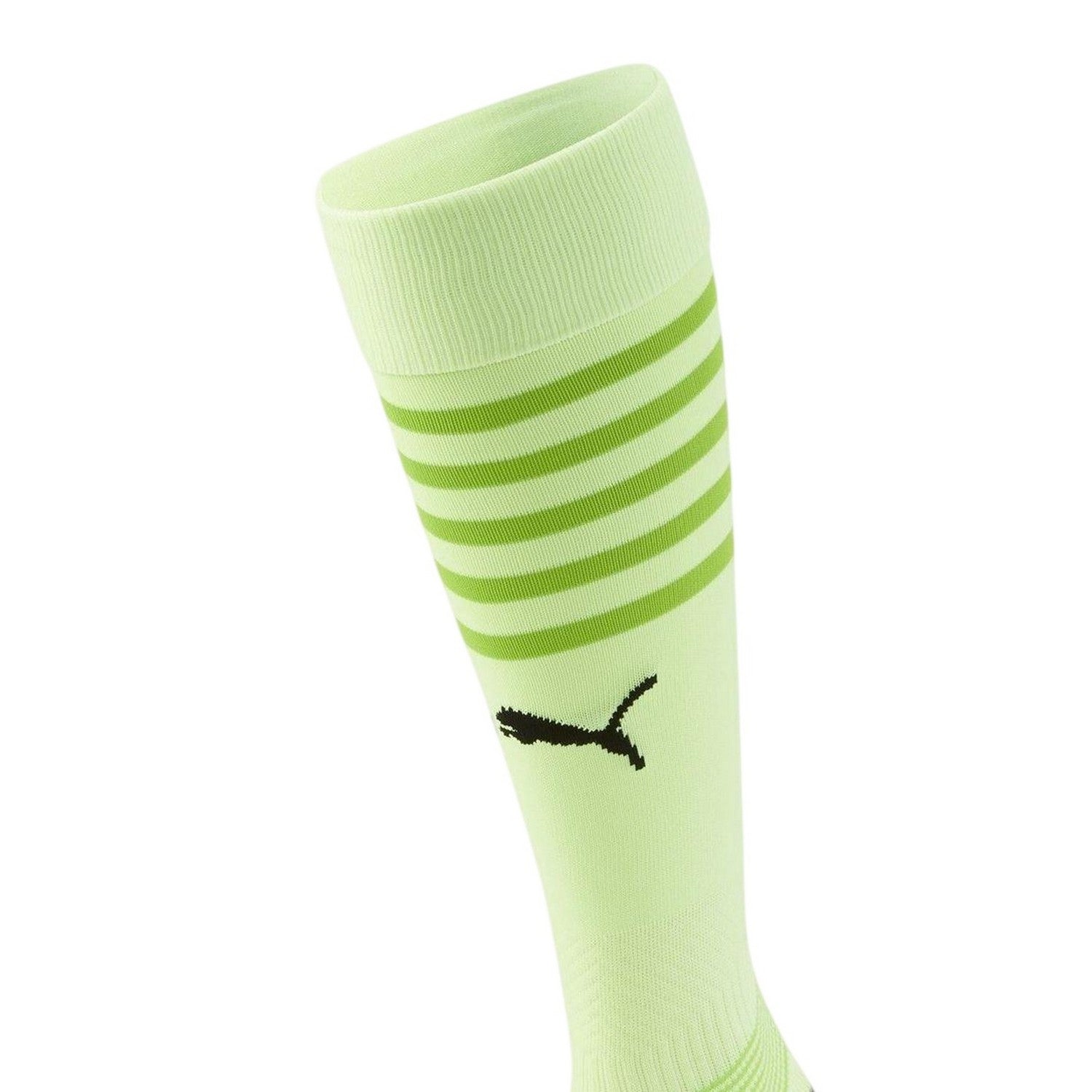 Lime - Side - Puma Mens TeamFinal Football Socks