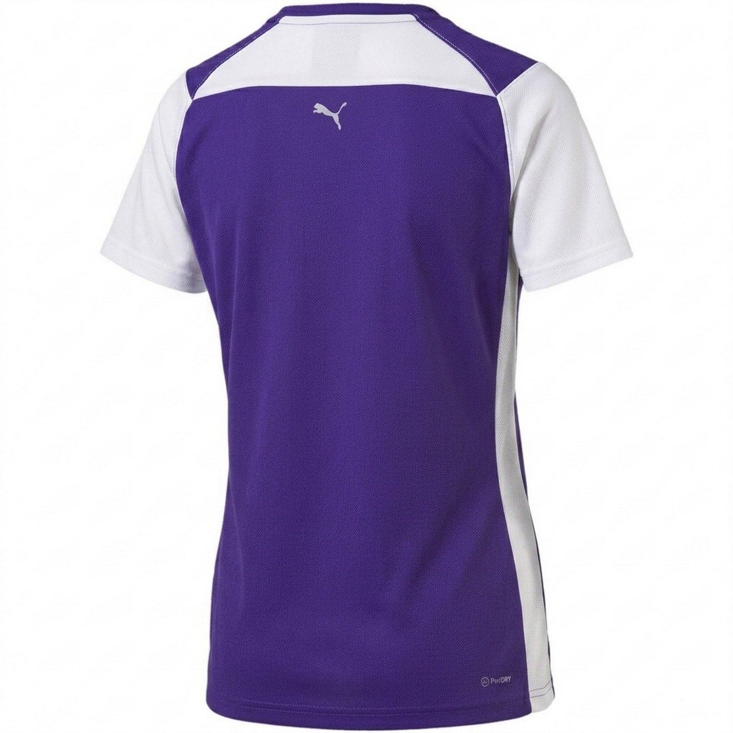 Purple-White - Back - Puma Womens-Ladies Speed Short-Sleeved T-Shirt