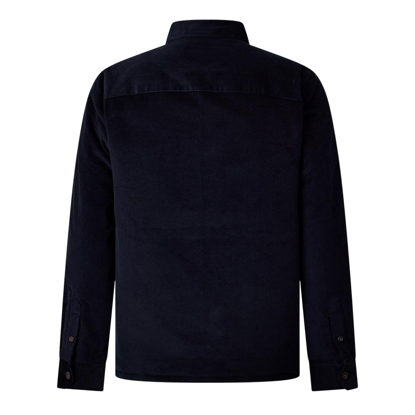 Navy - Back - Farah Mens Corduroy Overshirt