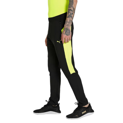 Black-Sun - Side - Puma Mens Finesse Lightweight Jogging Bottoms