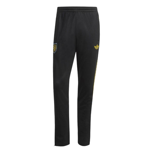 Black - Front - Adidas Mens Manchester United FC Jogging Bottoms