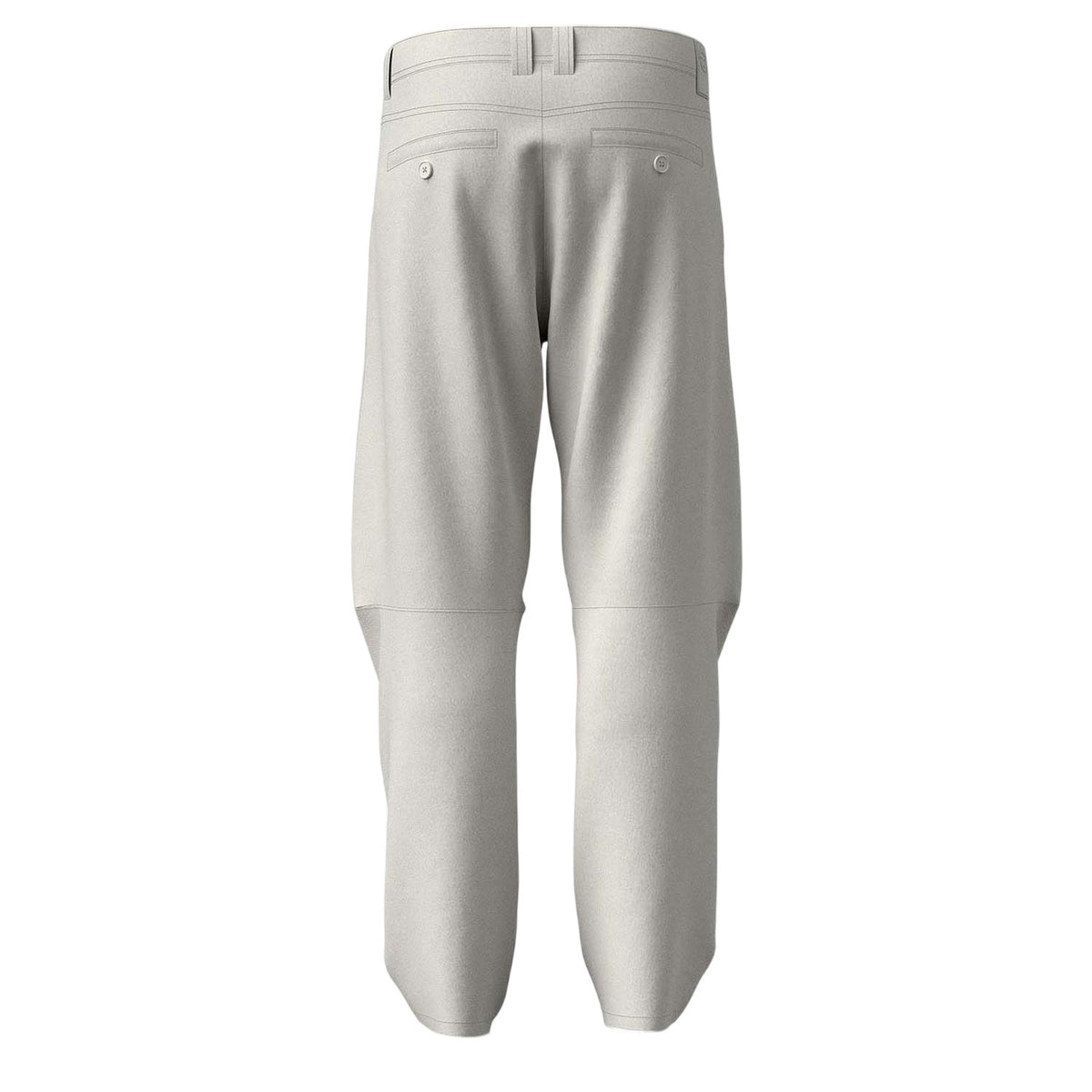 White - Back - Diesel Mens Arthur Relaxed Fit Trousers