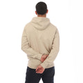 Stone - Back - Weekend Offender Mens Justify Checked Trim Hoodie