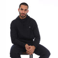 Navy - Lifestyle - Weekend Offender Mens Justify Checked Trim Hoodie