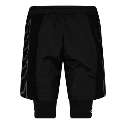 Black - Back - Off White Mens Diag Arrow Shorts