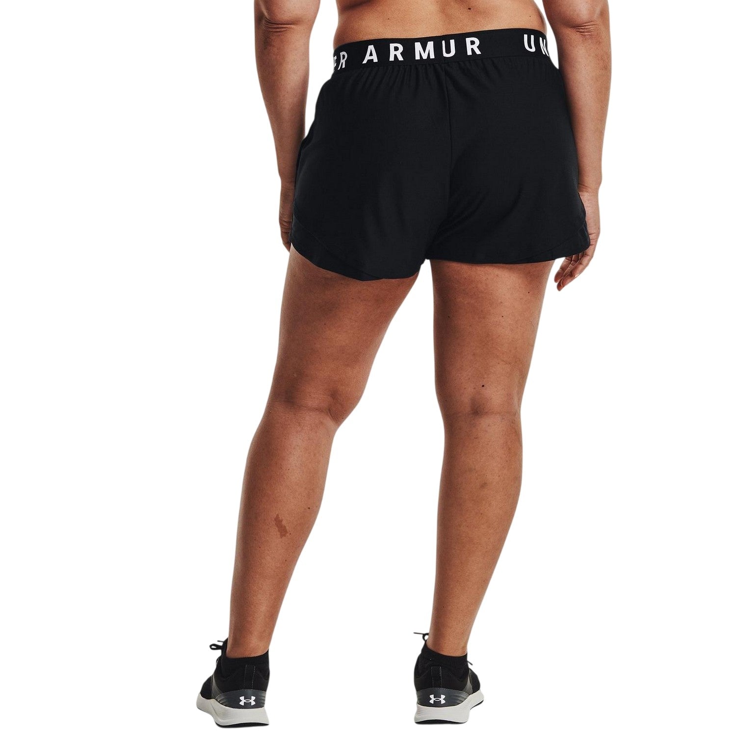 Black - Lifestyle - Under Armour Womens-Ladies Play Up Athletic Shorts