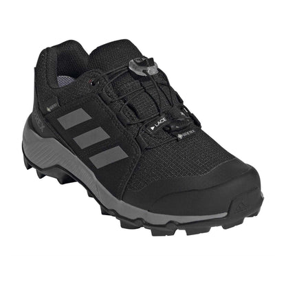 Black - Pack Shot - Adidas Childrens-Kids Terrex GORE-TEX Hiking Shoes