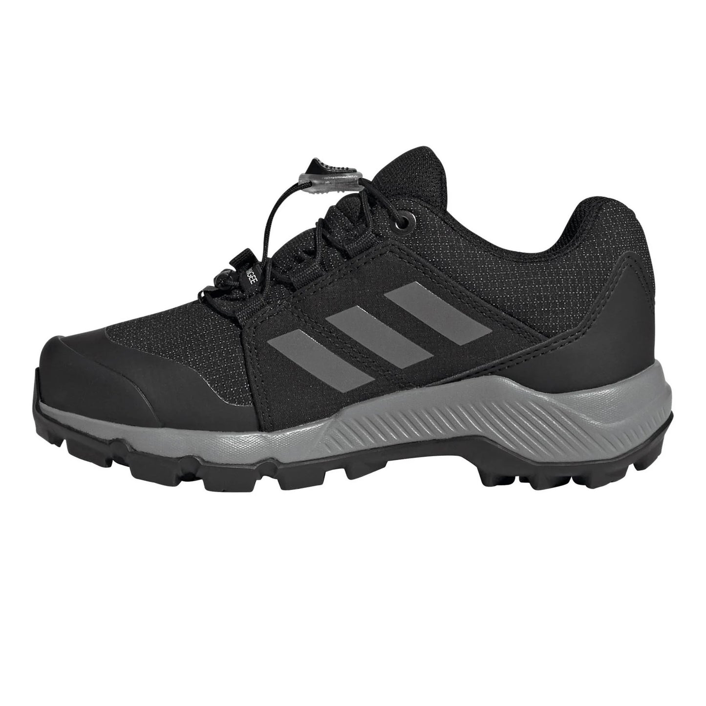 Core Black - Side - Adidas Childrens-Kids Terrex GORE-TEX Hiking Shoes
