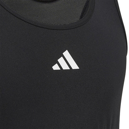 Black-White - Pack Shot - Adidas Girls Techfit Sports Bra