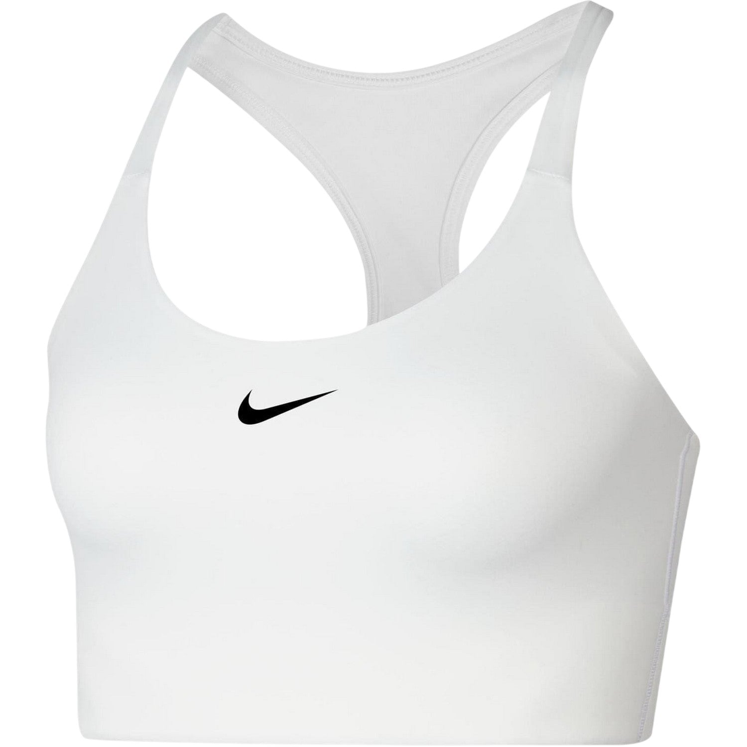 White - Front - Nike Womens-Ladies Medium Support Sports Bra