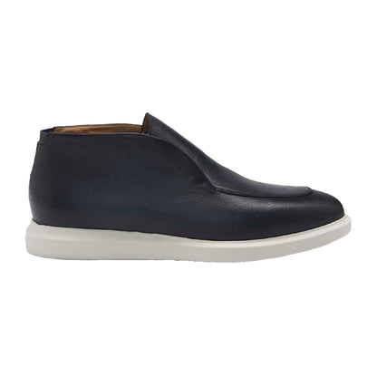 Blue - Front - Boss Mens Randy Desb Bupr Leather Flat Shoes