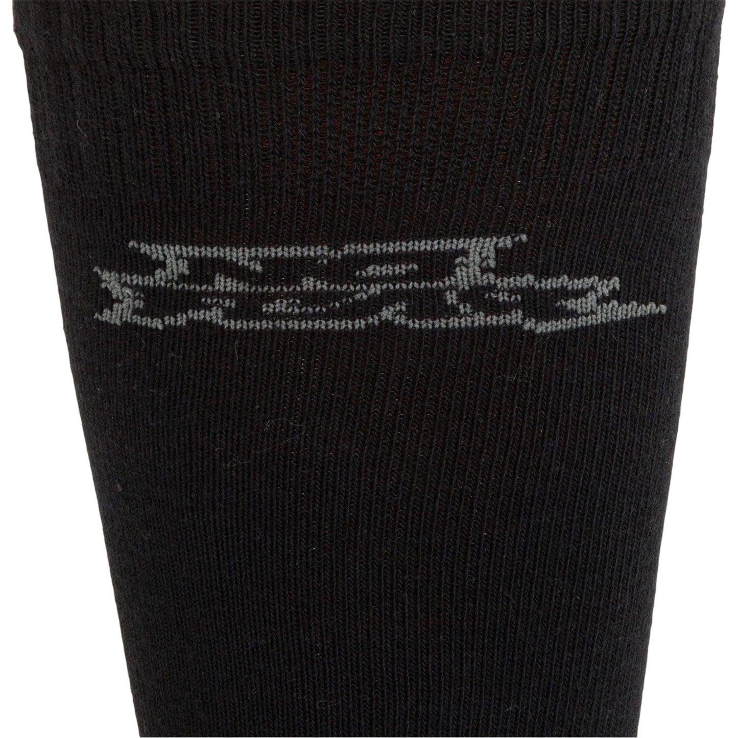 Black - Side - No Fear Mens Crew Socks (Pack of 3)
