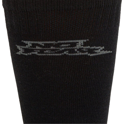 Black - Side - No Fear Mens Crew Socks (Pack of 3)