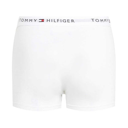 Black-White-Grey - Back - Tommy Hilfiger Boys Plain Boxer Shorts