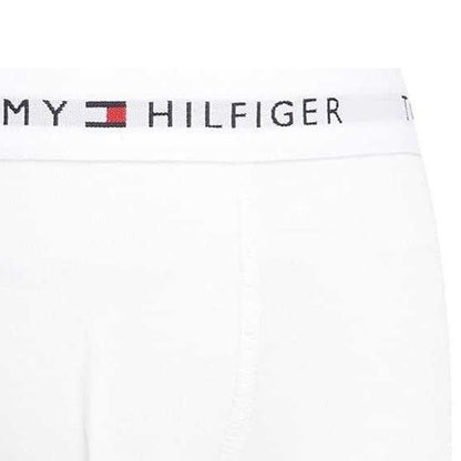 Black-White-Grey - Side - Tommy Hilfiger Boys Plain Boxer Shorts