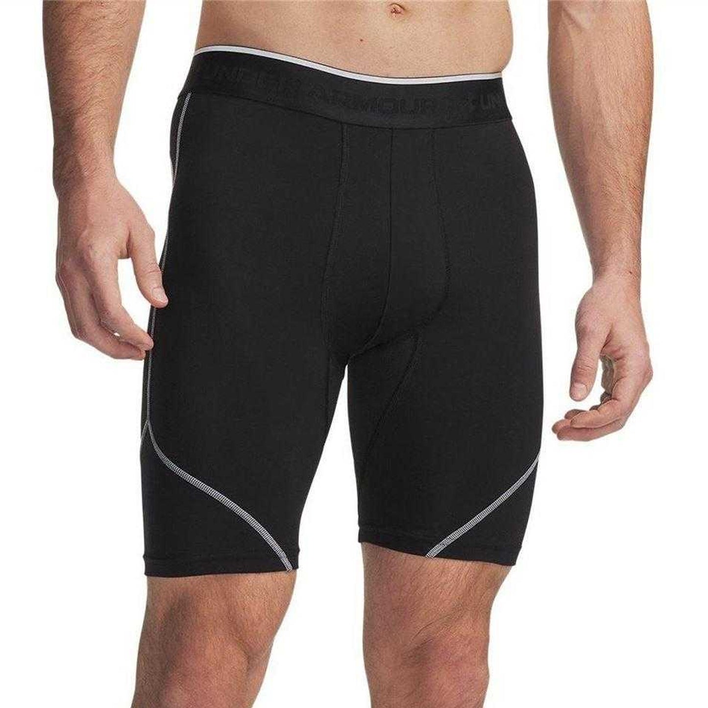 Black - Front - Under Armour Mens Shorts