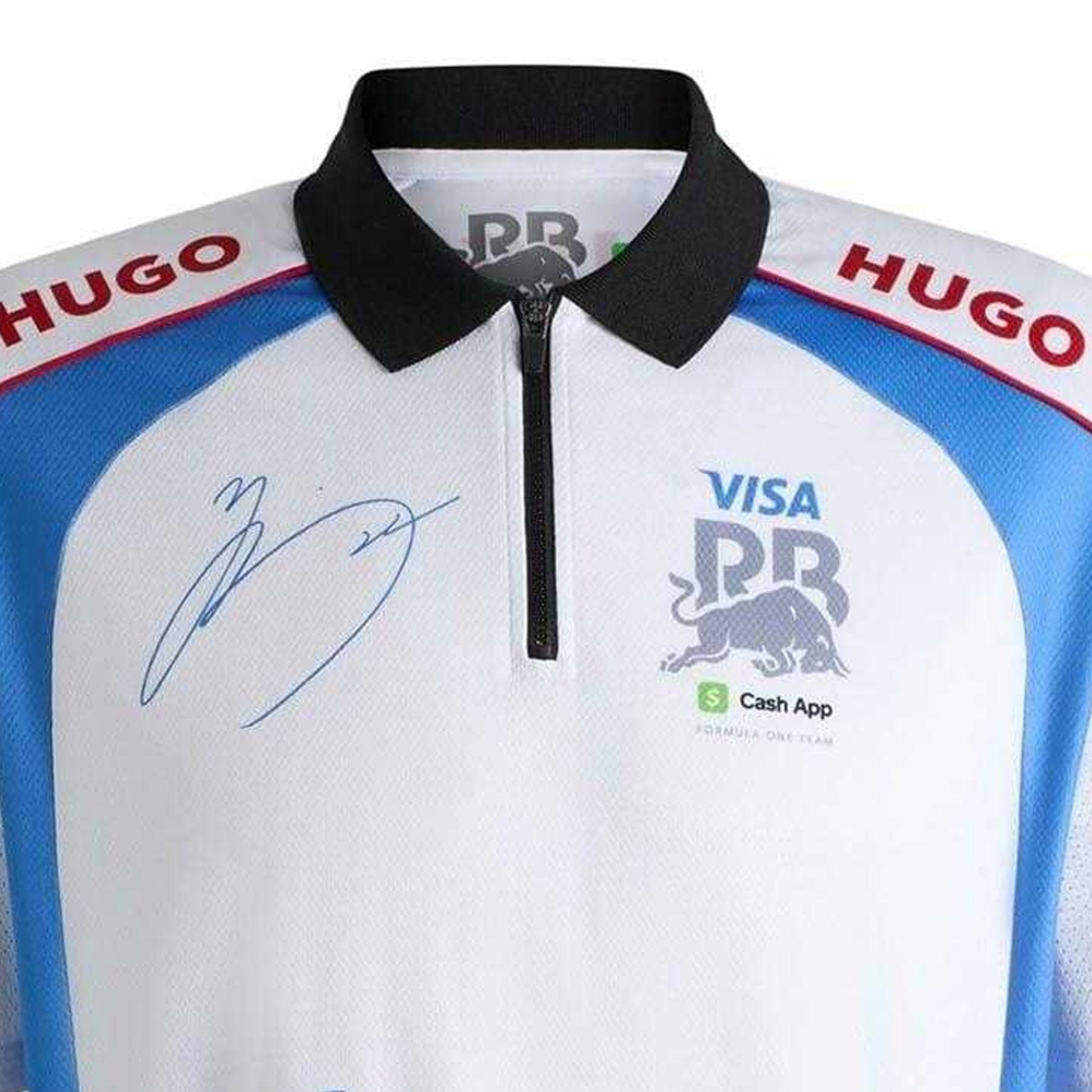 White - Lifestyle - Hugo Boss Mens Red Bull Polo Shirt