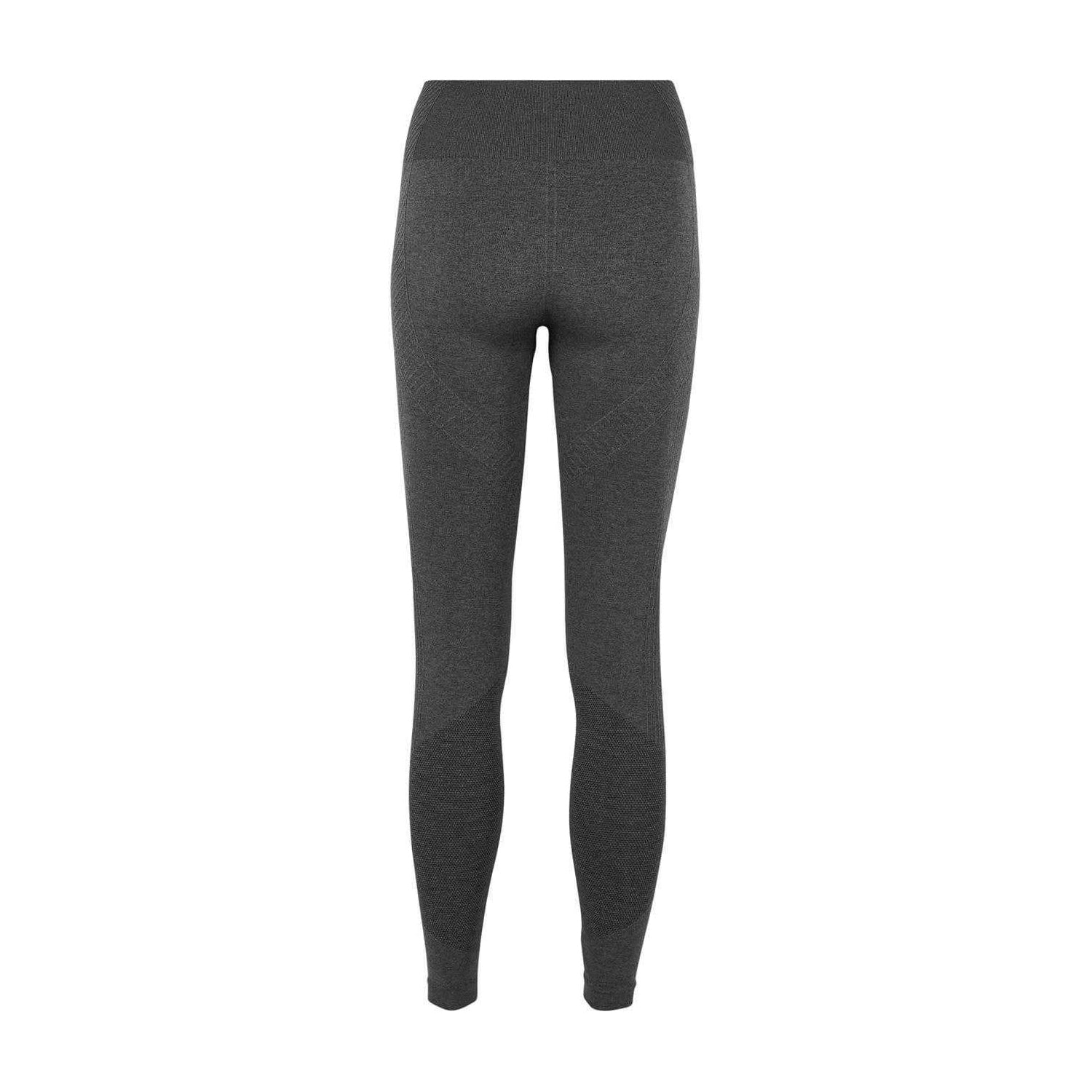 Charcoal - Back - USA Pro Womens-Ladies Seamless High Rise Leggings