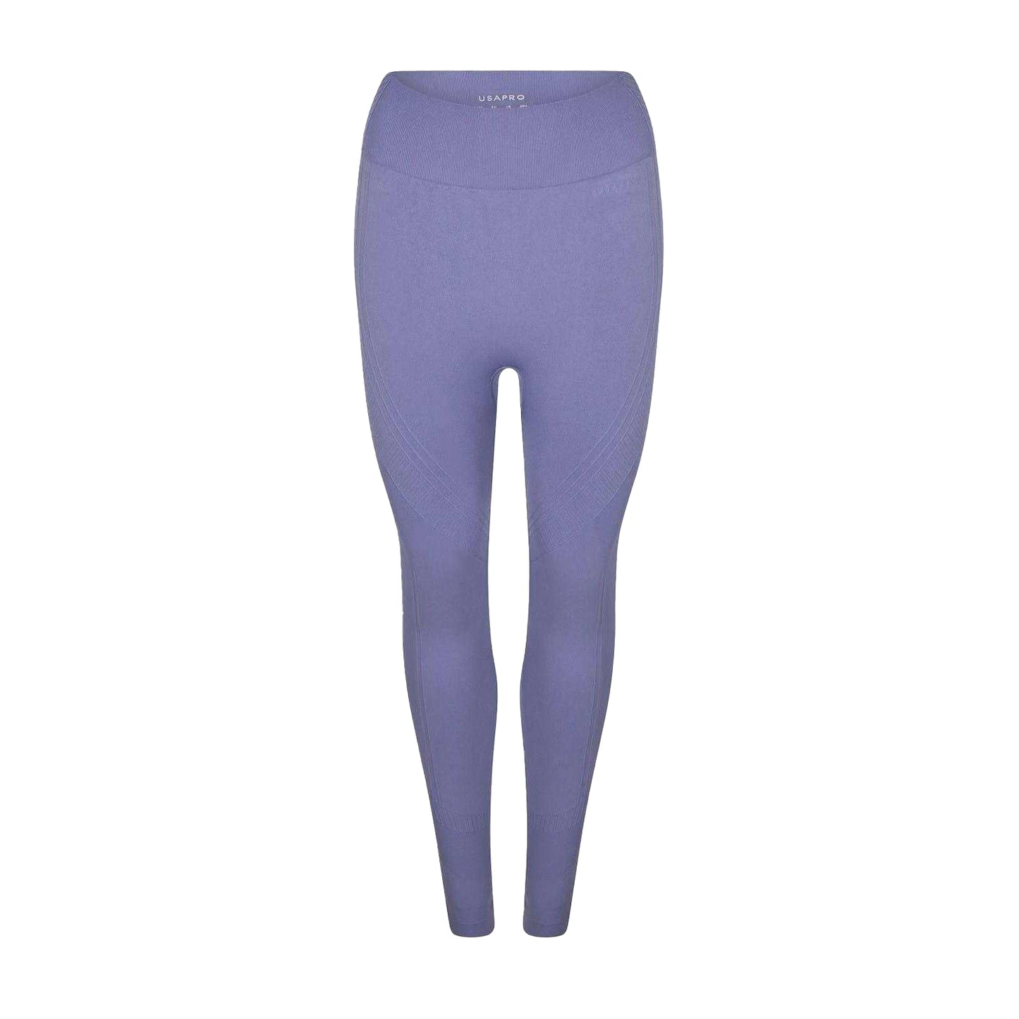 Clay - Front - USA Pro Womens-Ladies Seamless High Rise Leggings