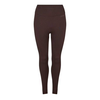 Espresso - Front - USA Pro Womens-Ladies Seamless High Rise Leggings