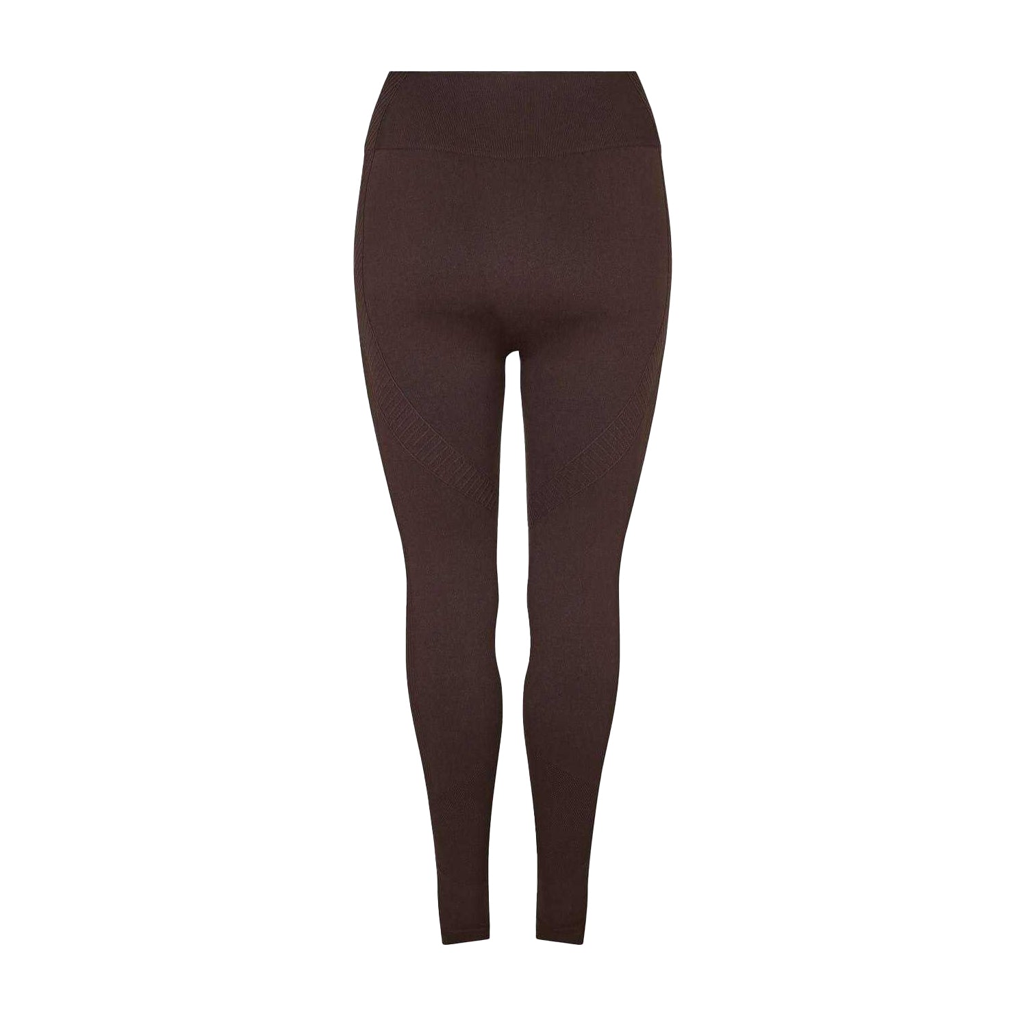 Espresso - Back - USA Pro Womens-Ladies Seamless High Rise Leggings