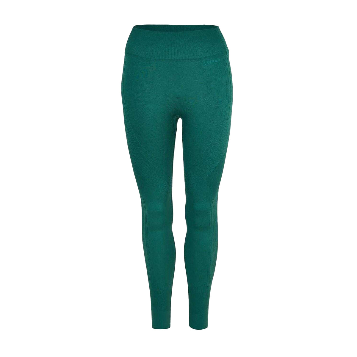 Forest Green - Front - USA Pro Womens-Ladies Seamless High Rise Leggings