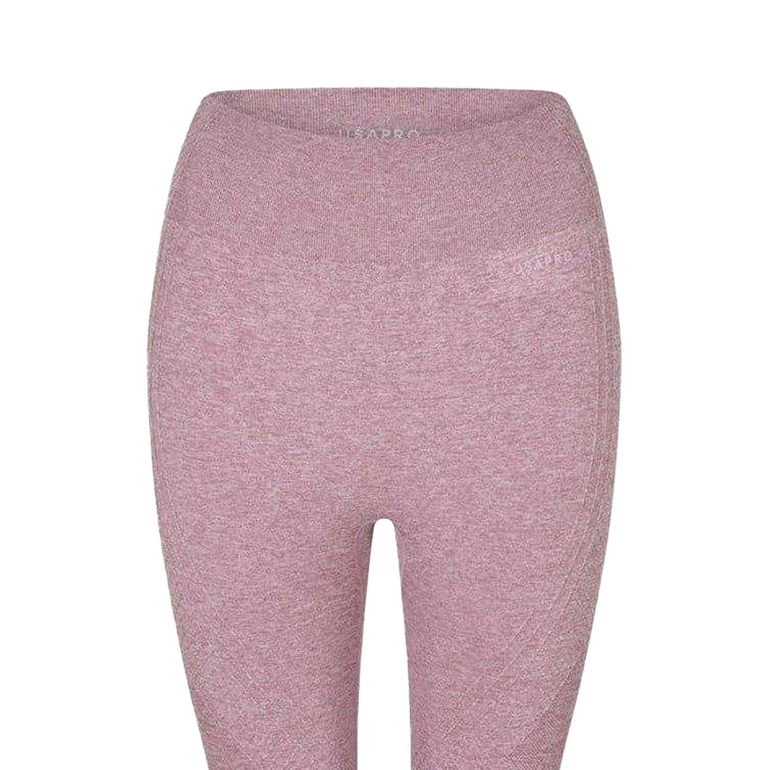 Light Pink - Side - USA Pro Womens-Ladies Seamless High Rise Leggings