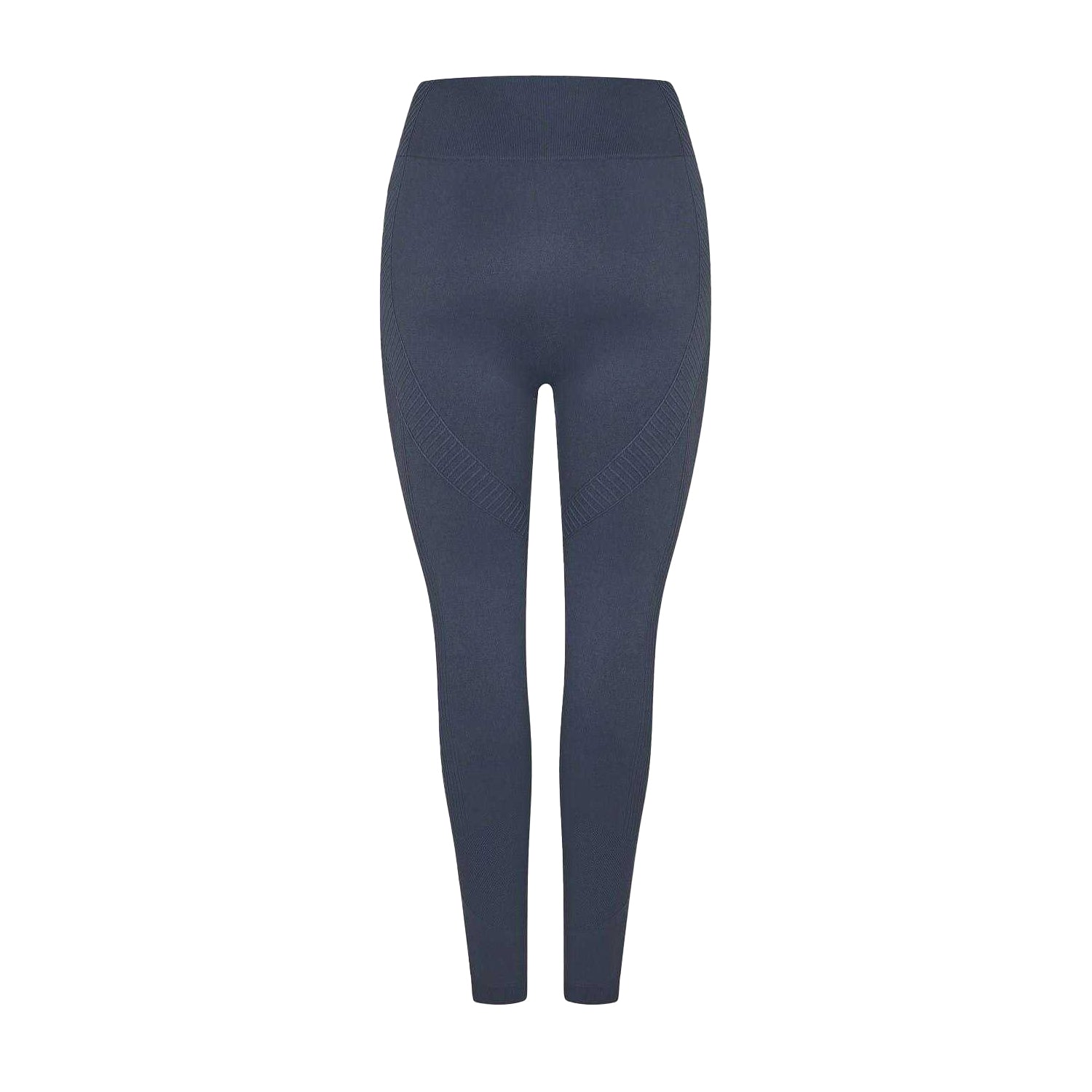 Shark Grey - Back - USA Pro Womens-Ladies Seamless High Rise Leggings