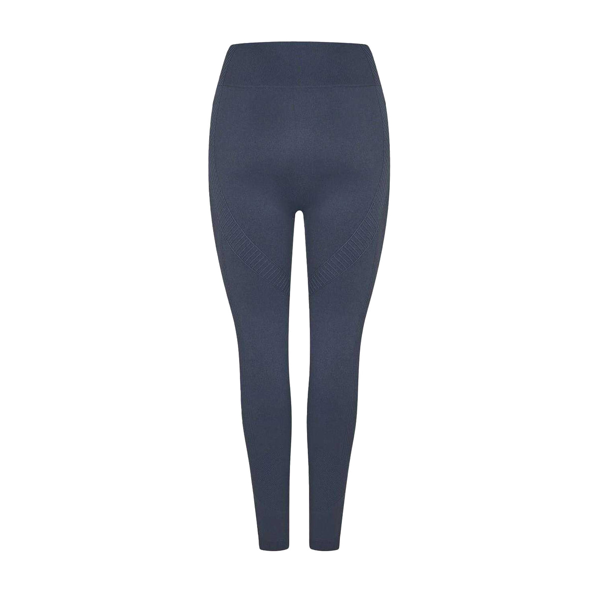 Shark Grey - Back - USA Pro Womens-Ladies Seamless High Rise Leggings
