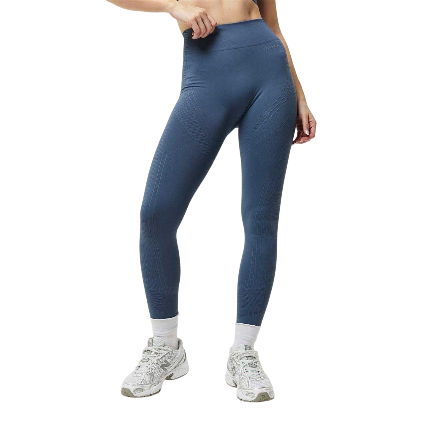 Storm - Front - USA Pro Womens-Ladies Seamless High Rise Leggings