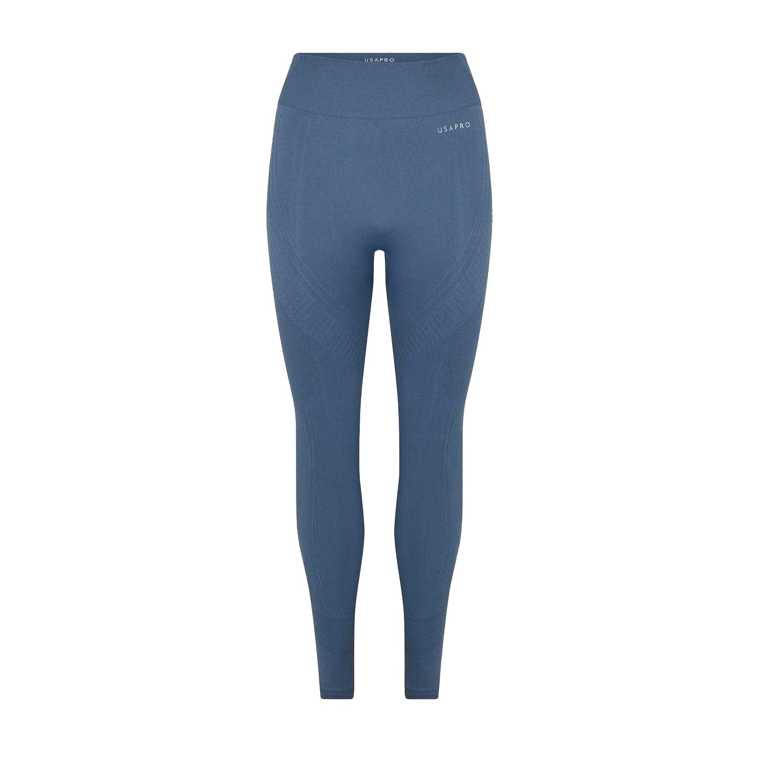 Storm - Back - USA Pro Womens-Ladies Seamless High Rise Leggings