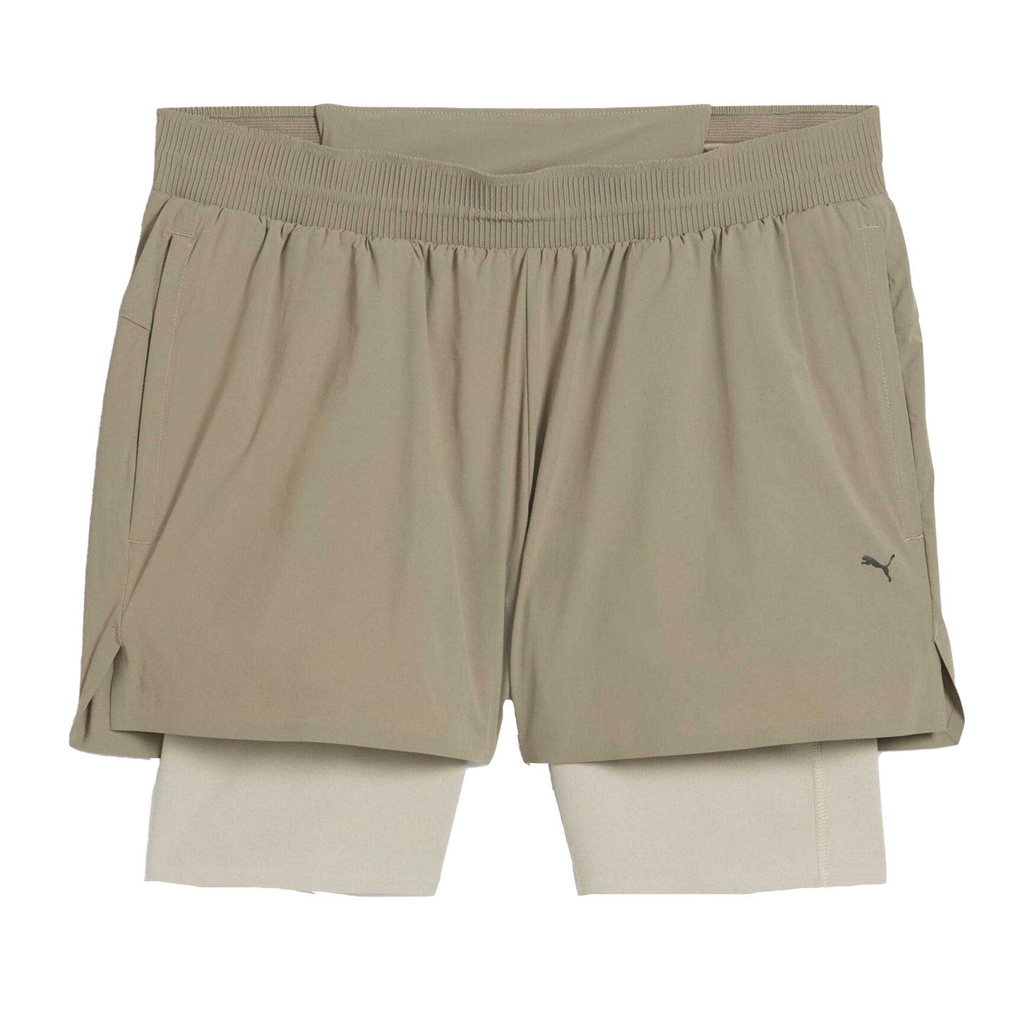 Moss Green - Front - Puma Mens Drycell Running Shorts