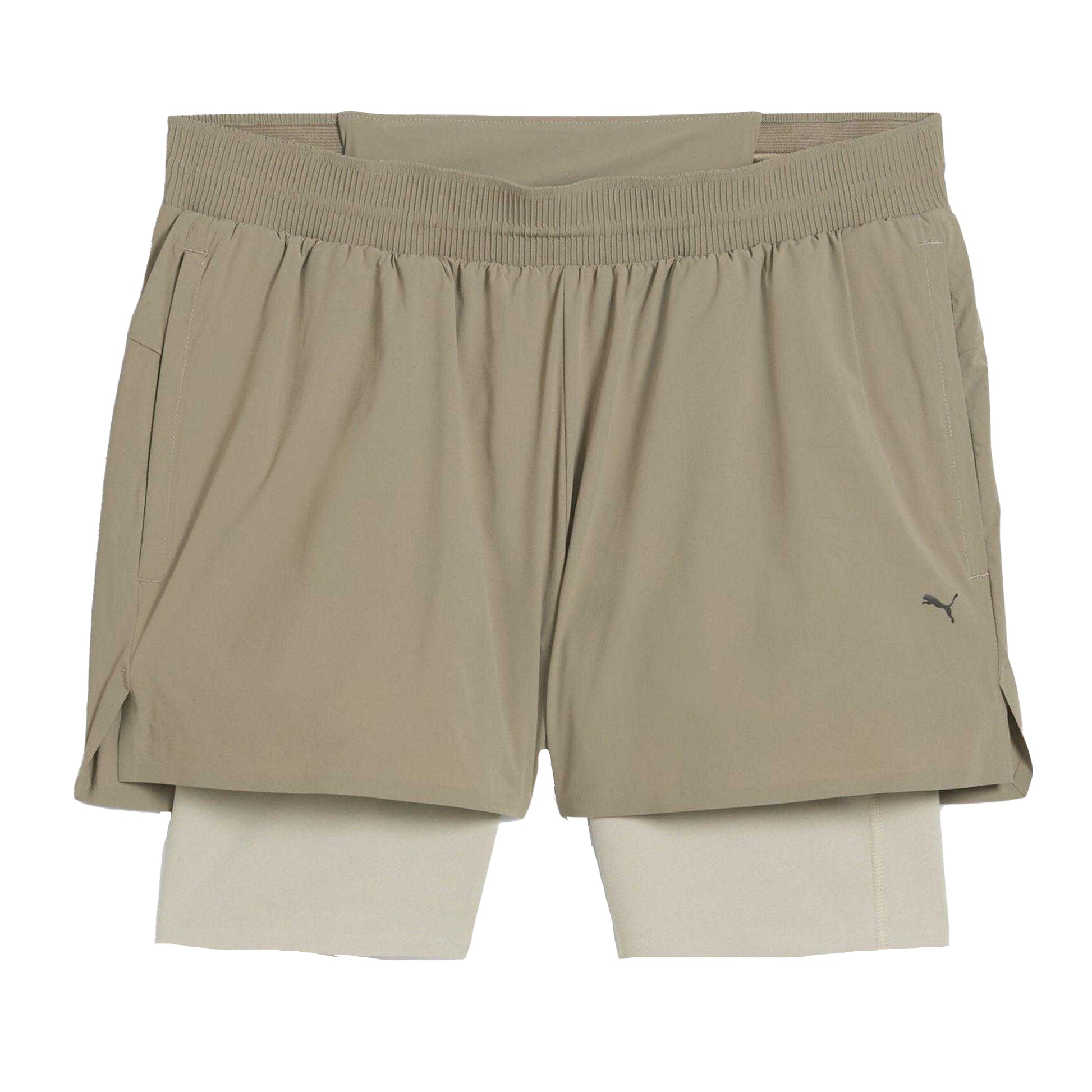Moss Green - Front - Puma Mens Drycell Running Shorts