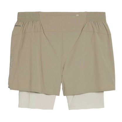 Moss Green - Back - Puma Mens Drycell Running Shorts