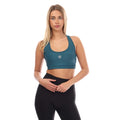 Teal - Front - Skins Womens-Ladies Series-3 Active Sports Bra