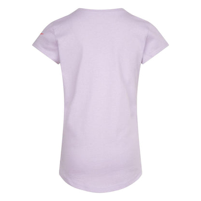 Purple - Back - Nike Girls Daze Pill Swoosh T-Shirt