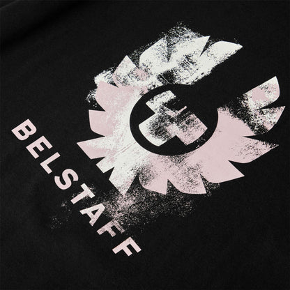 Black - Side - Belstaff Mens Phoenix T-Shirt