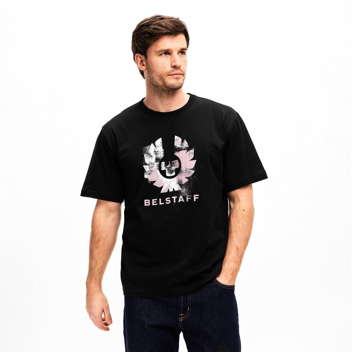 Black - Lifestyle - Belstaff Mens Phoenix T-Shirt