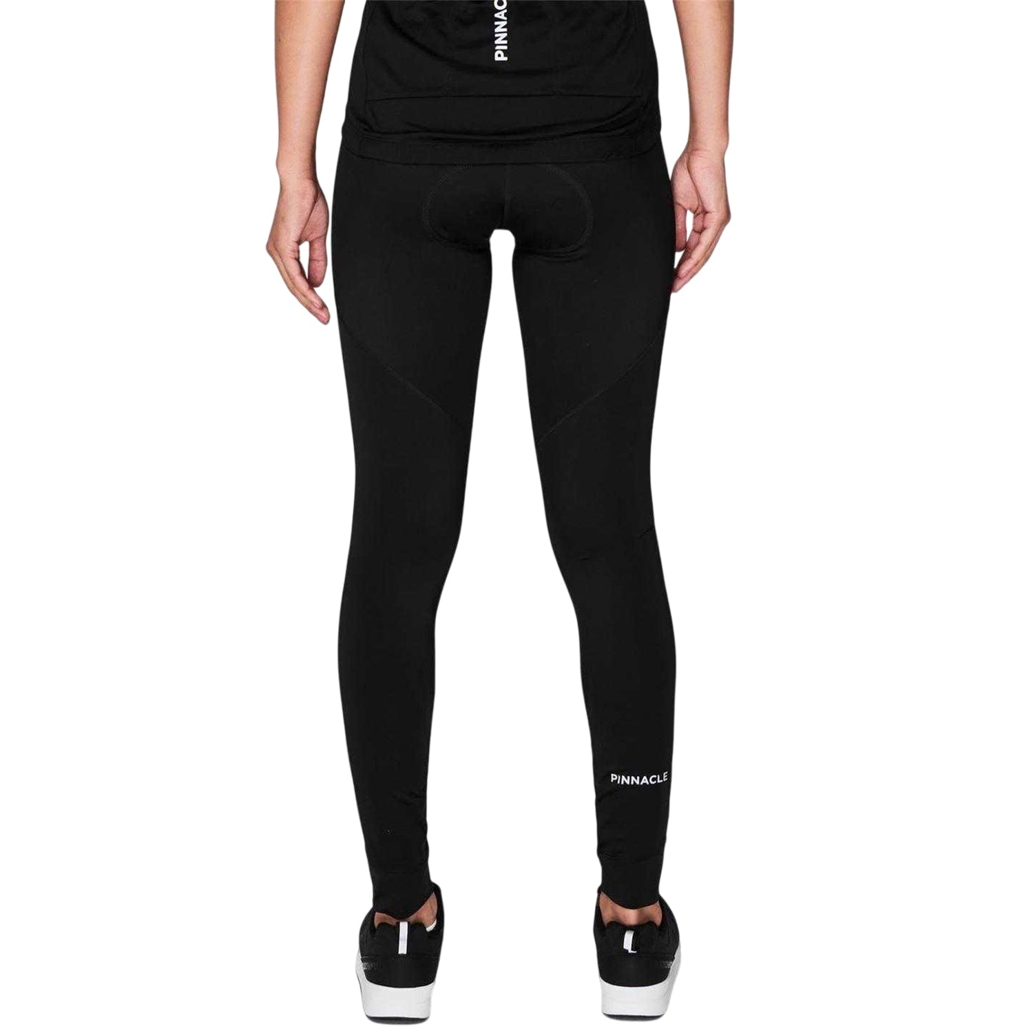 Black - Back - Pinnacle Womens-Ladies Tights