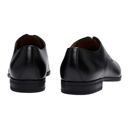Black - Back - Boss Mens Kensington Leather Derby Shoes