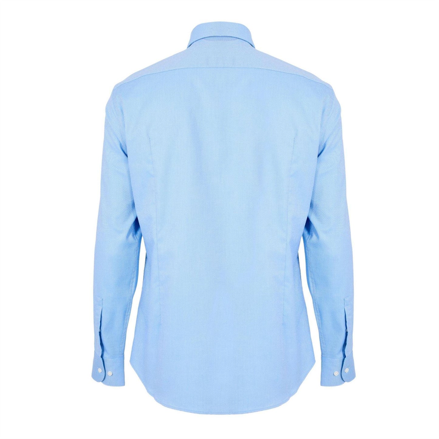 Light Blue - Back - Boss Mens Hank S Kent Collar Formal Shirt