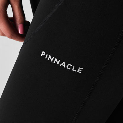 Black - Lifestyle - Pinnacle Womens-Ladies Snug Fit Cycling Bib Tights