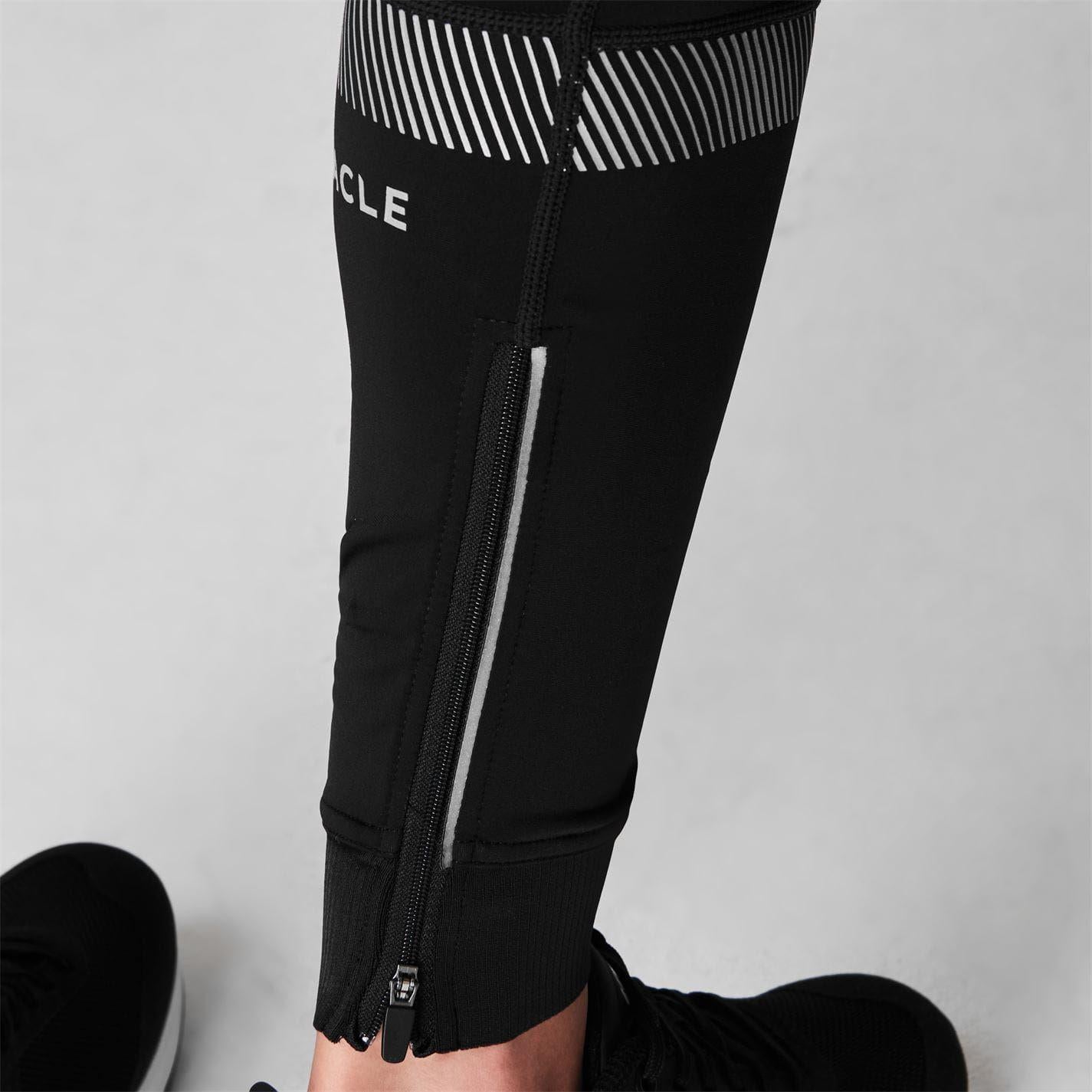 Black - Pack Shot - Pinnacle Womens-Ladies Snug Fit Cycling Bib Tights