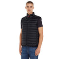 Black - Side - Tommy Hilfiger Mens Recycled Packable Gilet