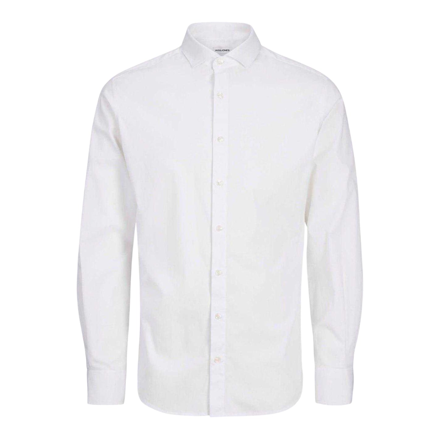 White - Front - Jack And Jones Boys Regular Shirt
