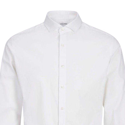 White - Side - Jack And Jones Boys Regular Shirt