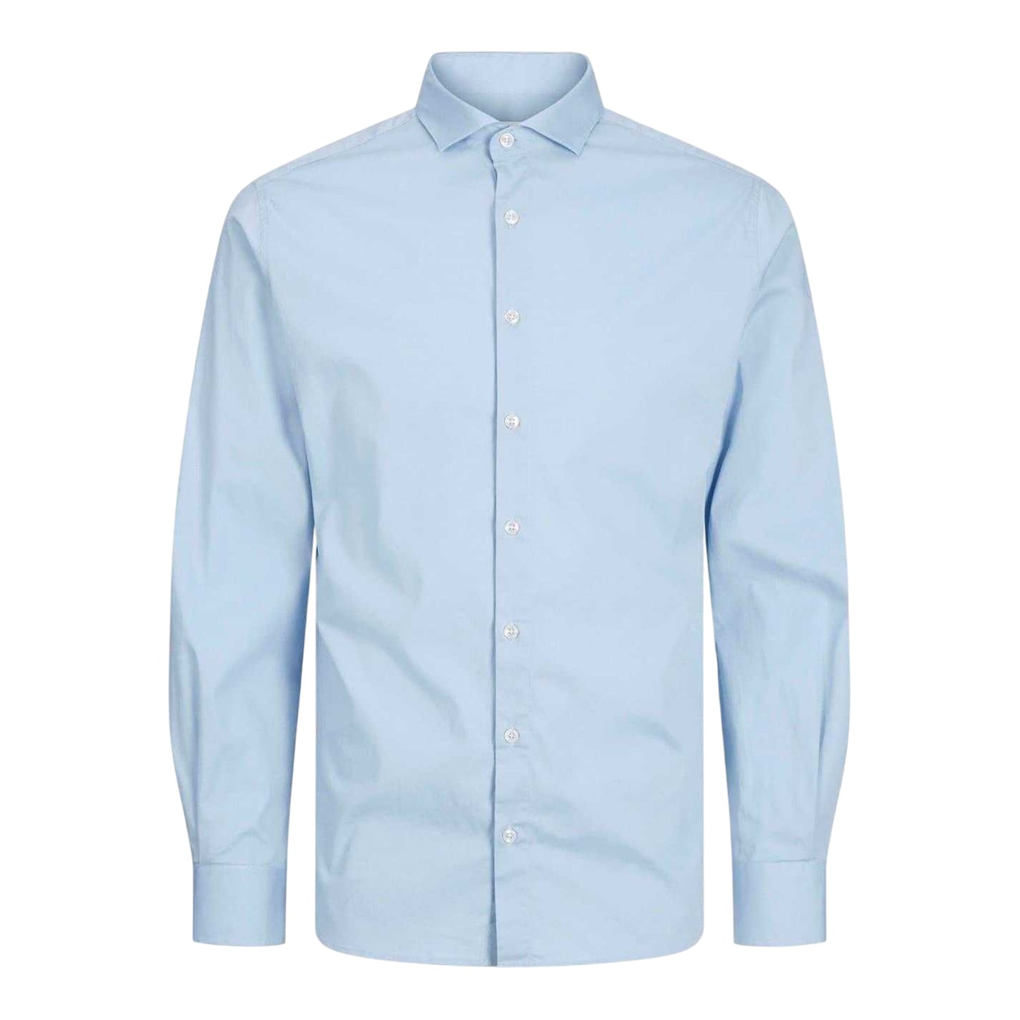 Cashmere Blue - Front - Jack And Jones Boys Regular Shirt