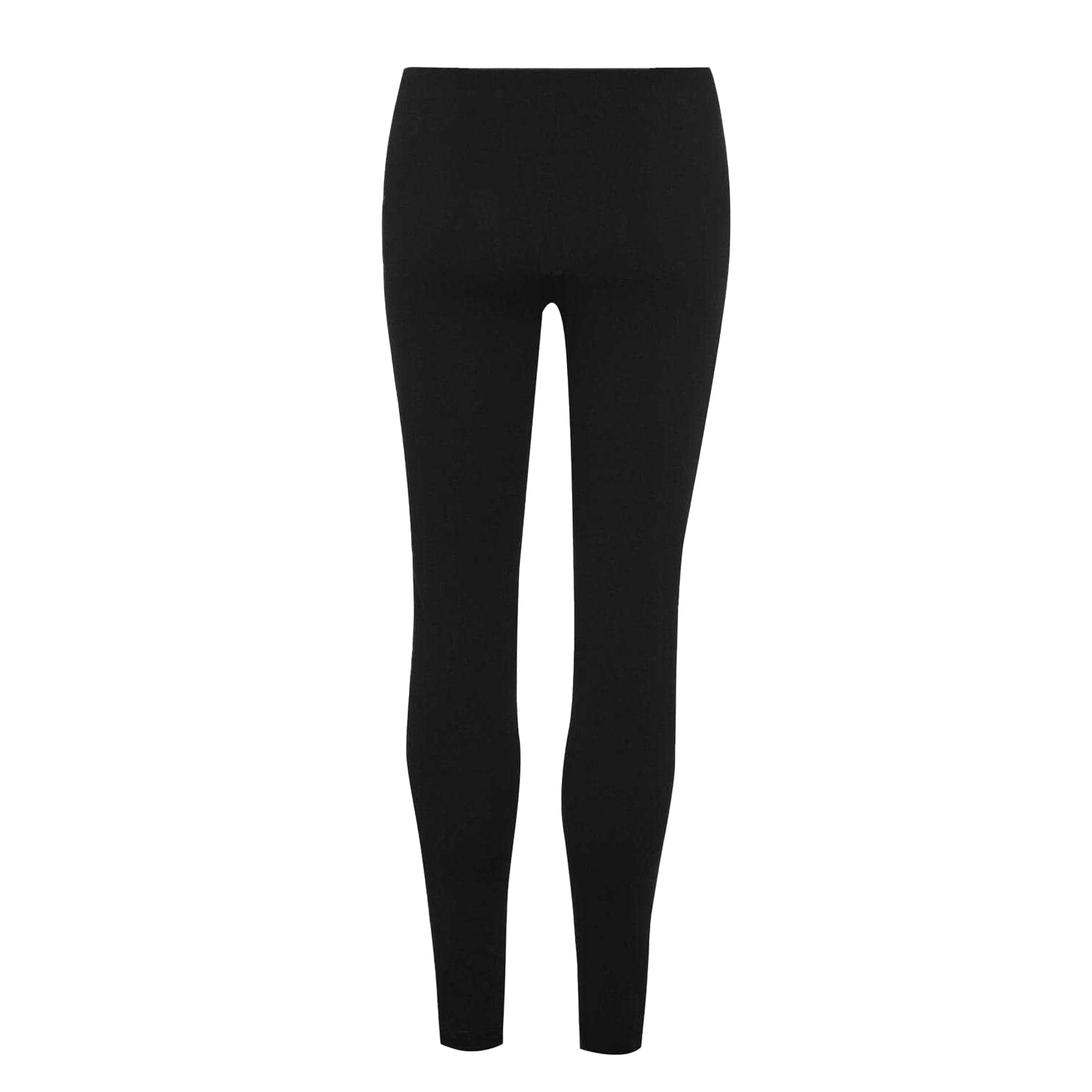 Black - Back - Champion Womens-Ladies Script Leggings